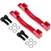 Baoblaze Adaptador de Montaje de Freno de Disco Delantero y Trasero de Bicicleta de 203mm MTB
